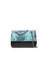 Embossed snakeskin Ghauri shoulder bag