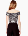 Top with criss-crossed straps