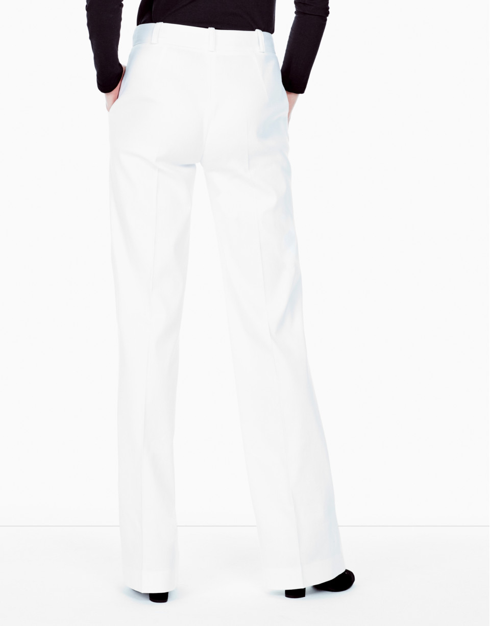 Pantalón traje blanco