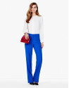 Pantalón crepe azul