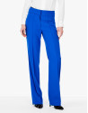 Pantalón crepe azul