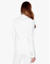 Blazer blanca lino
