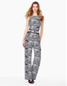 Striped jumpsuit