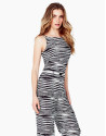 Striped jumpsuit