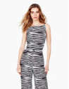 Striped jumpsuit