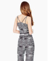 Striped jumpsuit
