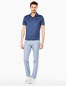 Pantalón chino regular celeste