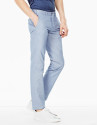 Pantalón chino regular celeste