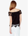 Off white lace top with  lace 