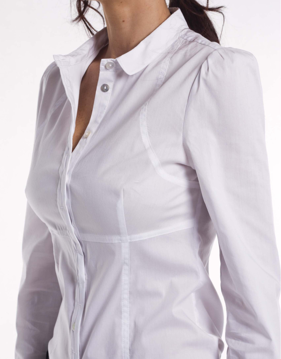 Long sleeve cotton shirt 