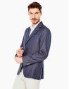 Tailored jean sports coat 