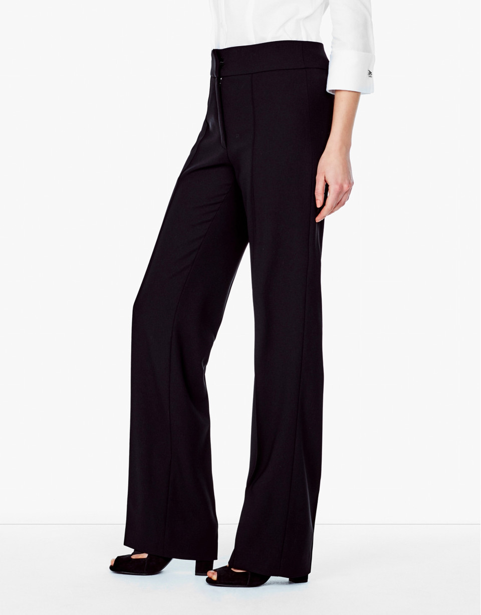 Pantalón crepe negro