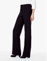 Black crepe pants