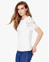 White lace top