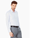 Mauve design slim fit dress shirt