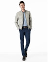 Navy blue chino cotton pants