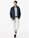 Stone-colored suit pants 