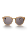 Gafas de sol ojos de gato gris
