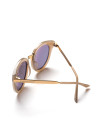 Gafas de sol ojos de gato gris