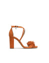 Leather/suede sandals Niza