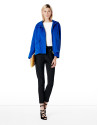 Cobalt blue windbreaker