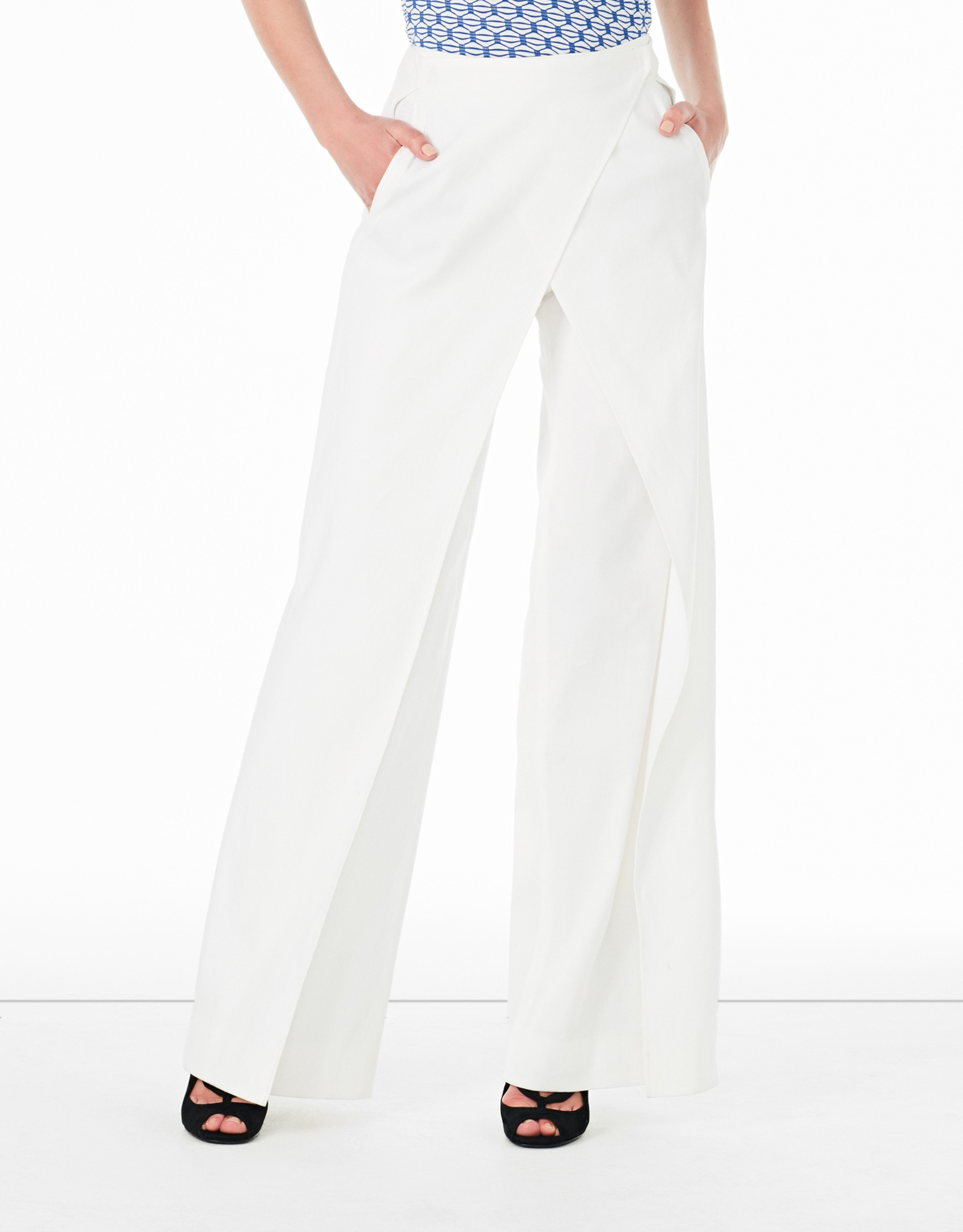 White pants skirt