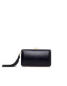 Bolso clutch piel negro Danse