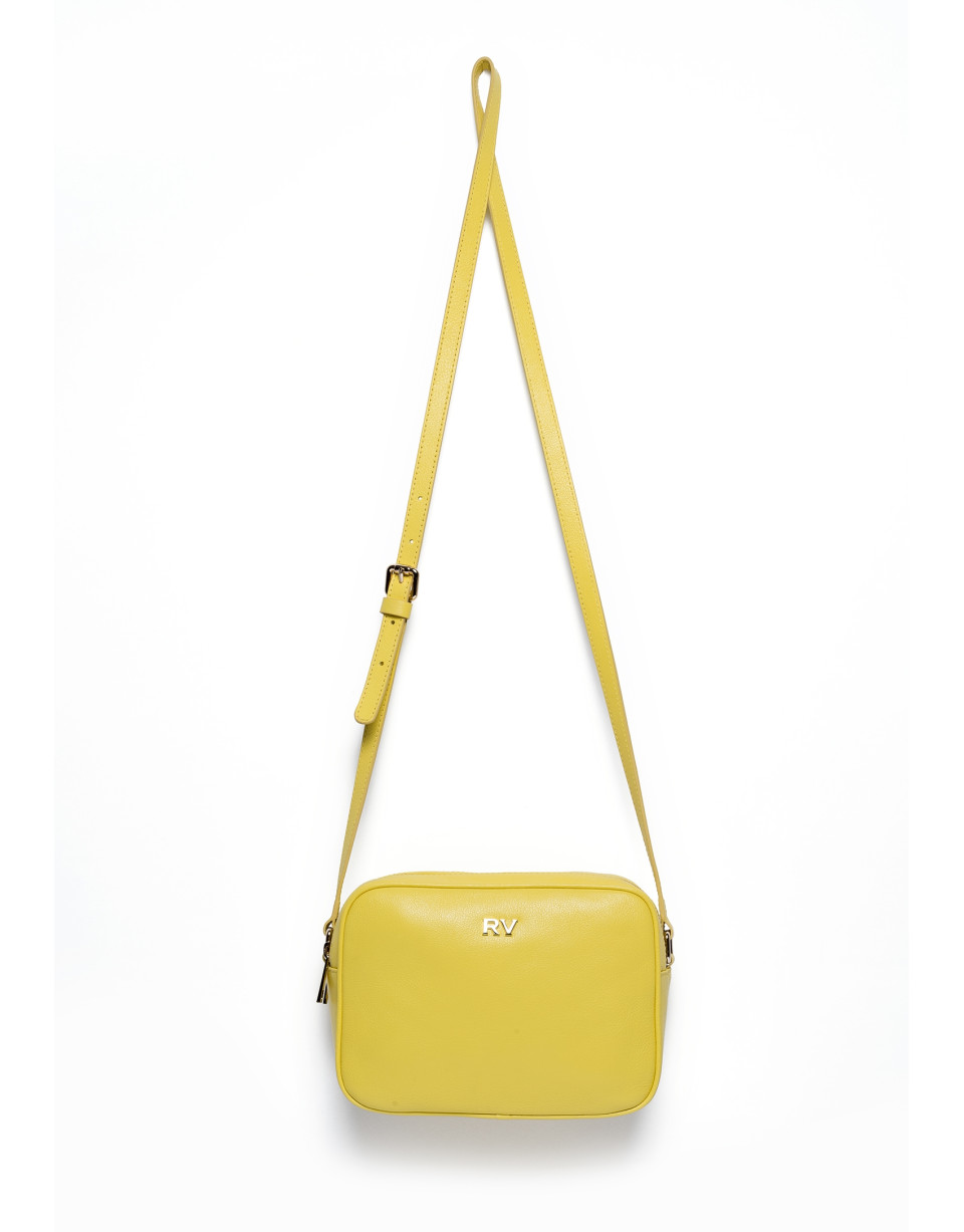 Yellow Taylor leather shoulder bag