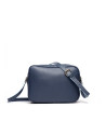 Navy blue Taylor leather shoulder bag
