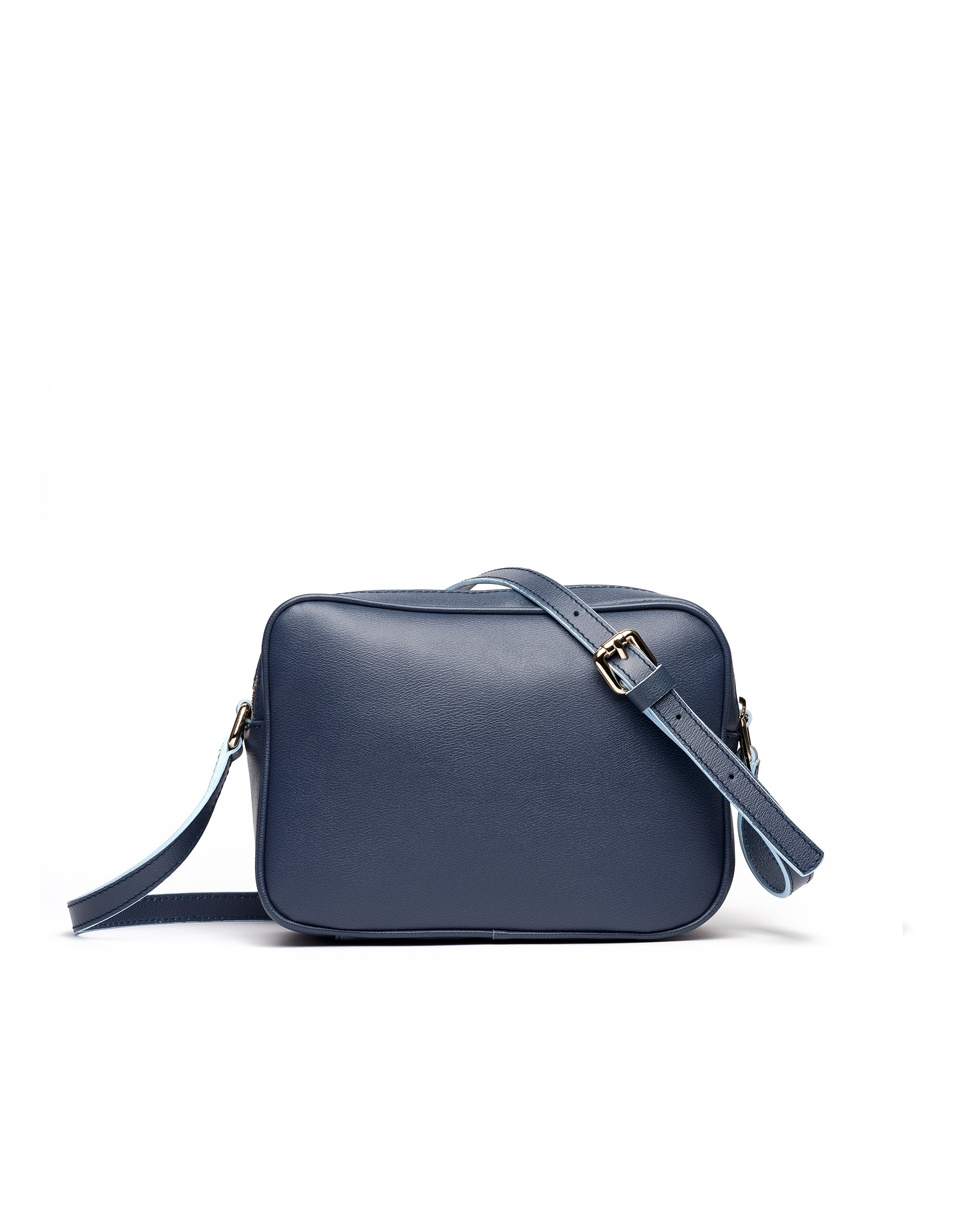 Navy blue Taylor leather shoulder bag