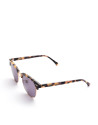 Gafas de sol retro amarillo tortuga