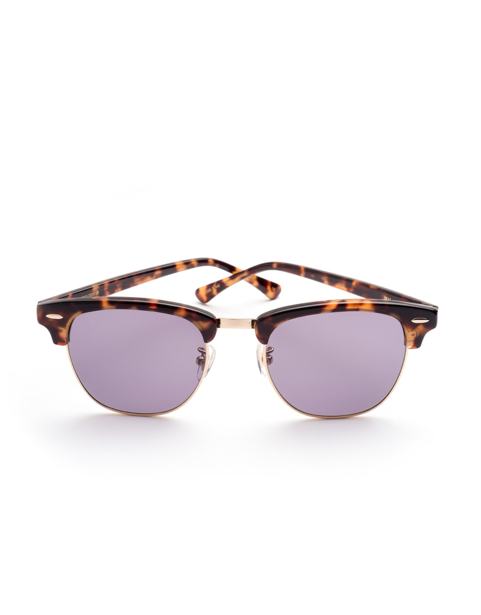 Brown tortoise Retro sunglasses