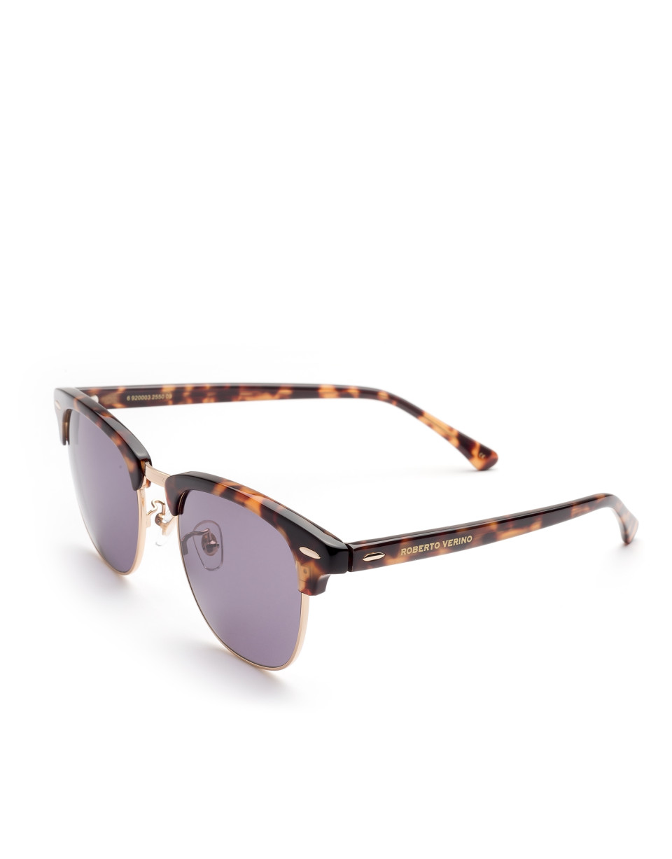 Brown tortoise Retro sunglasses