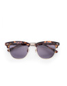 Gafas de sol retro marrón tortuga