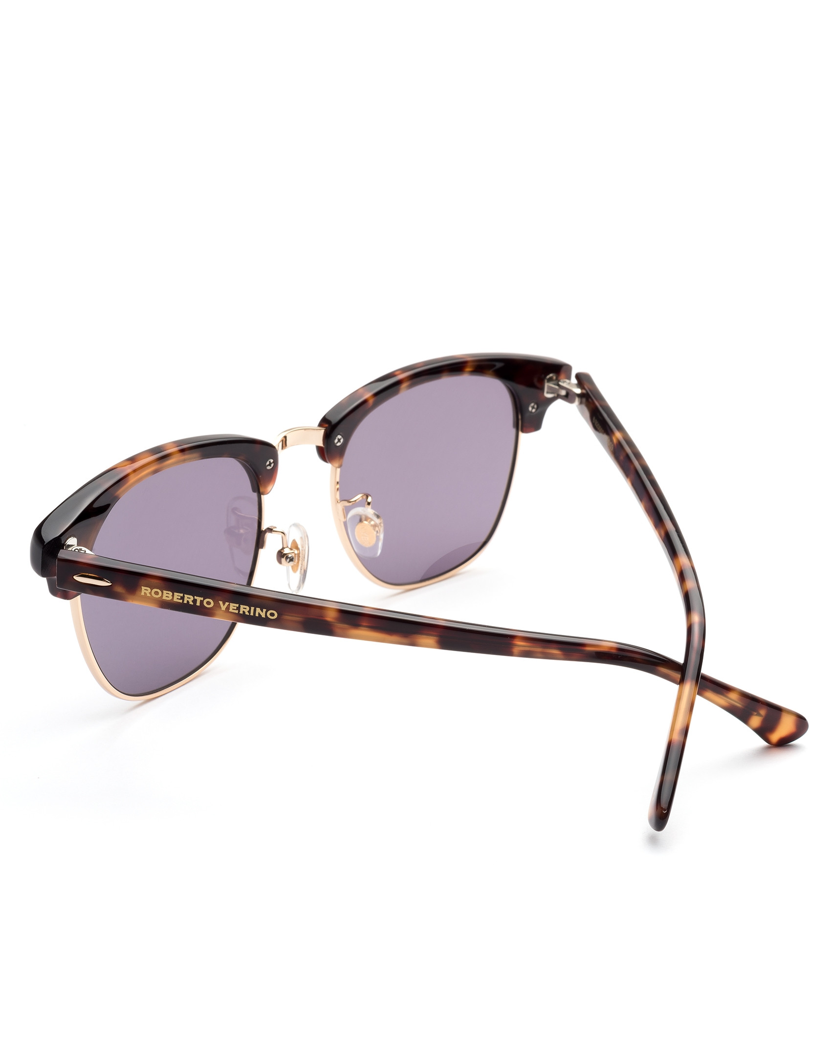 Gafas de sol retro marrón tortuga