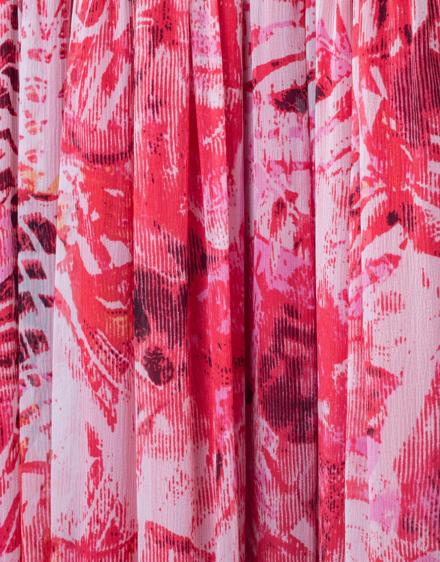 Long silk dress