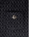 Chaqueta corta bolsillos negra