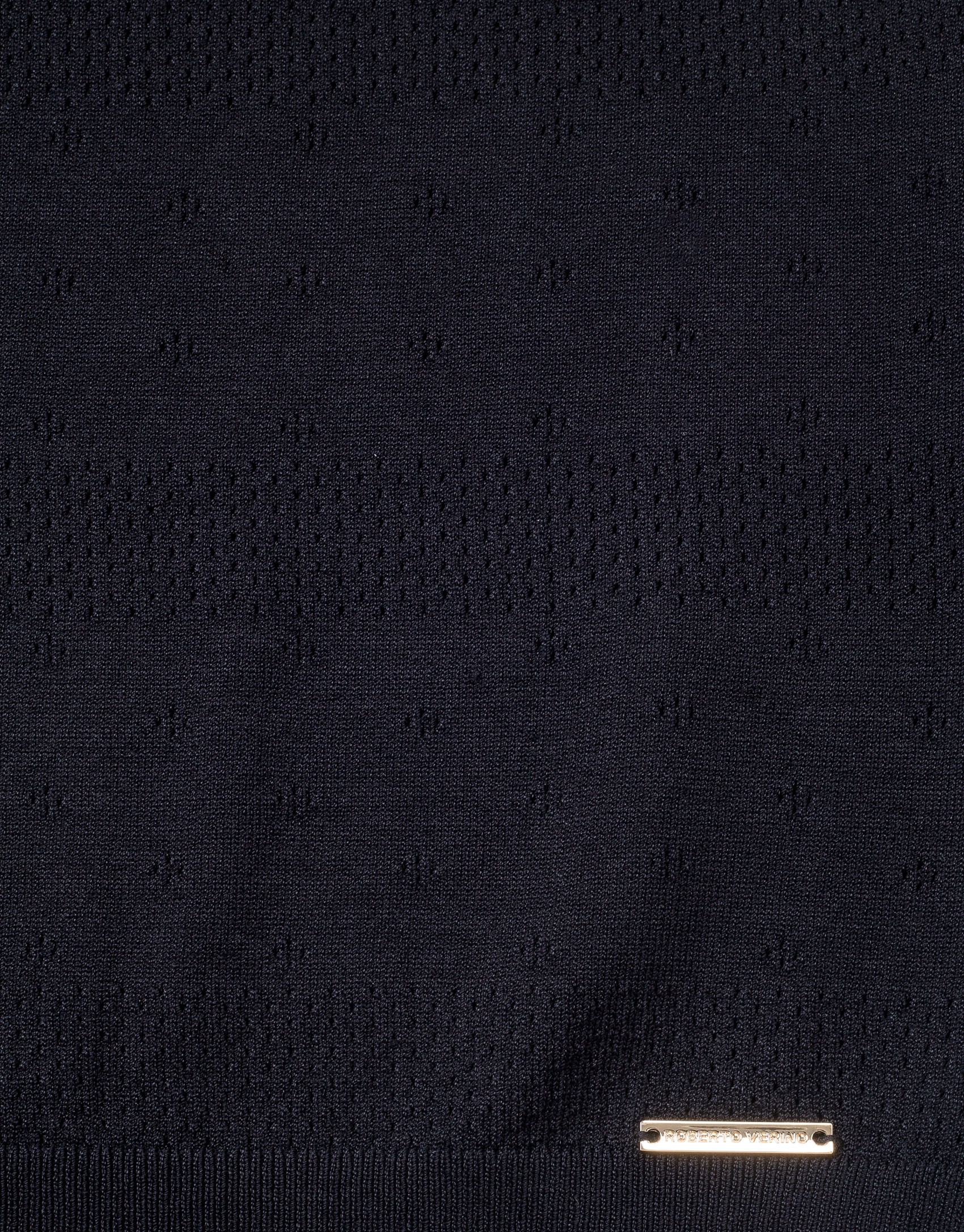 Black knit sweater