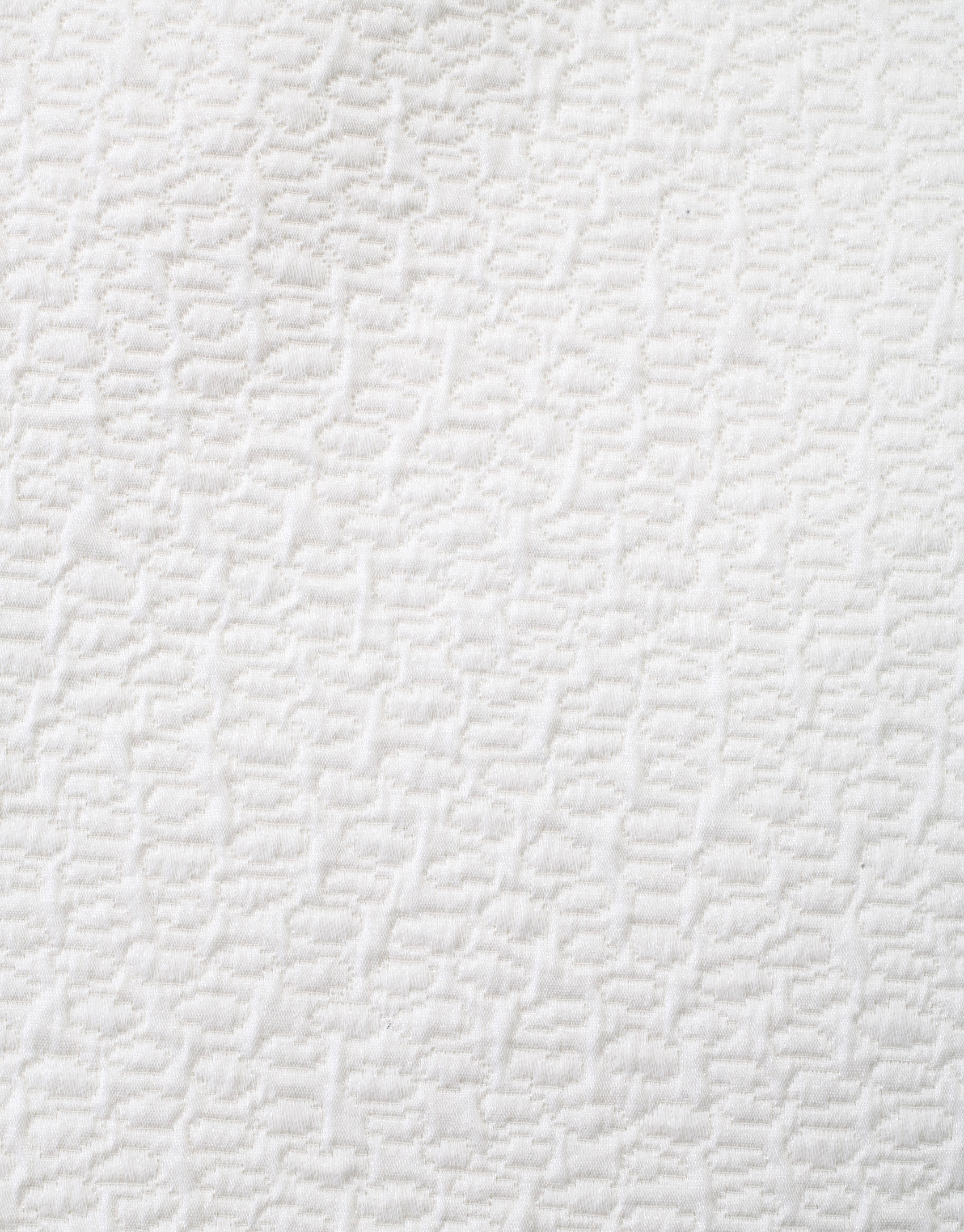 Ivory jacquard dress