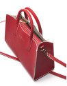 Red Montpellier shopping bag