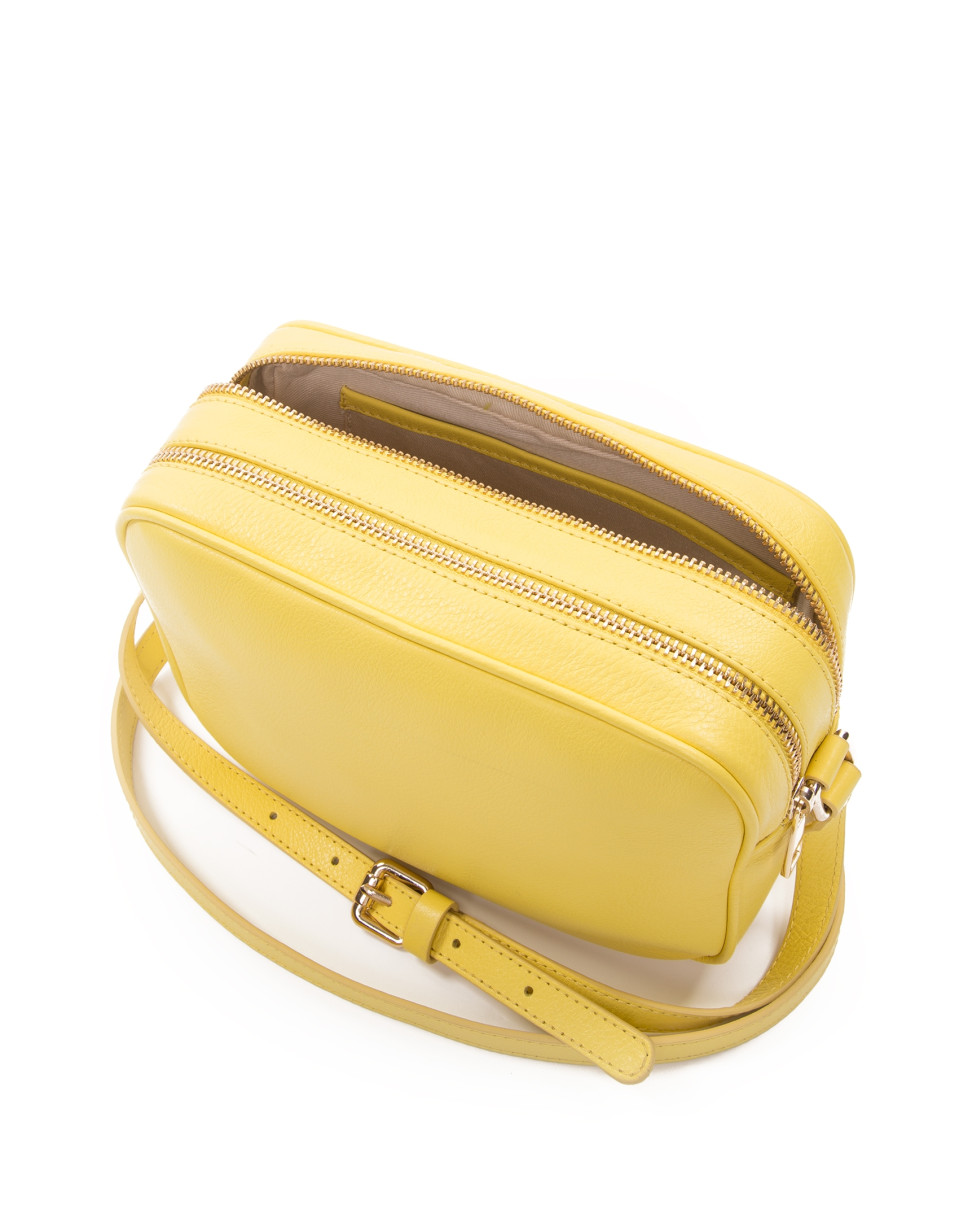 Yellow Taylor leather shoulder bag
