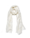 Foulard crudo bordado