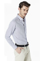 Camisa sport micro cachemires azulones