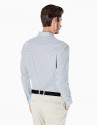 Camisa sport micro cachemires azulones