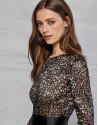 Black long party dress