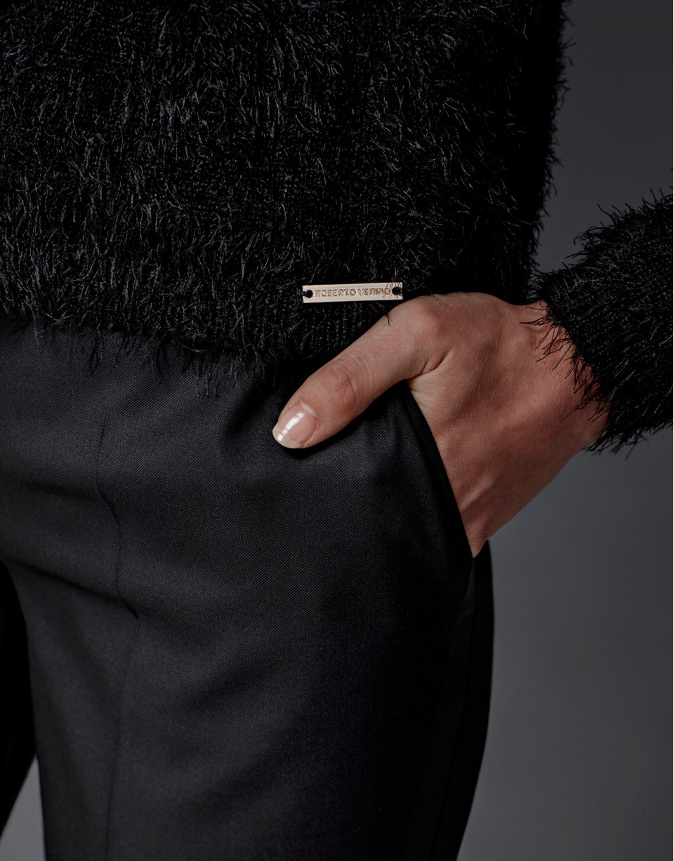 Black short jacket 