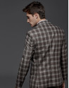 Mink checked sports jacket
