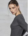Vestido stretch gris marengo