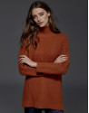 Jersey oversize color calabaza