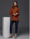 Pumpkin oversize sweater
